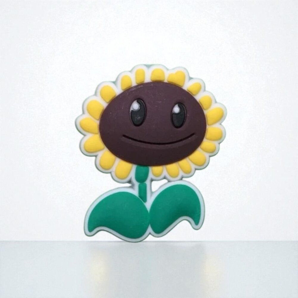 🔺12/$10 - PvZ Plant Sunflower Shoe Charms